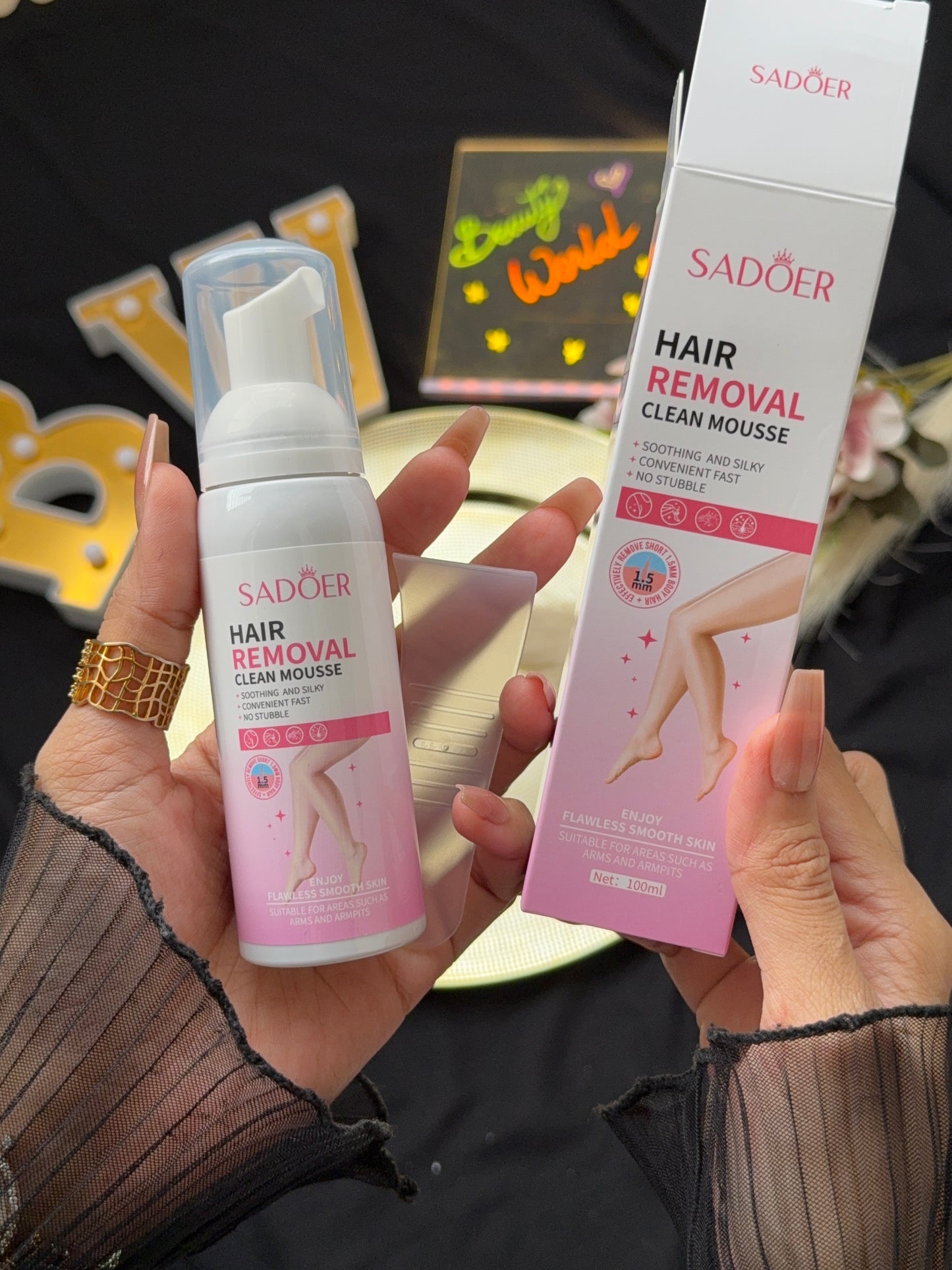SADOER Hair Removal Clean Mousse πΈβ¨