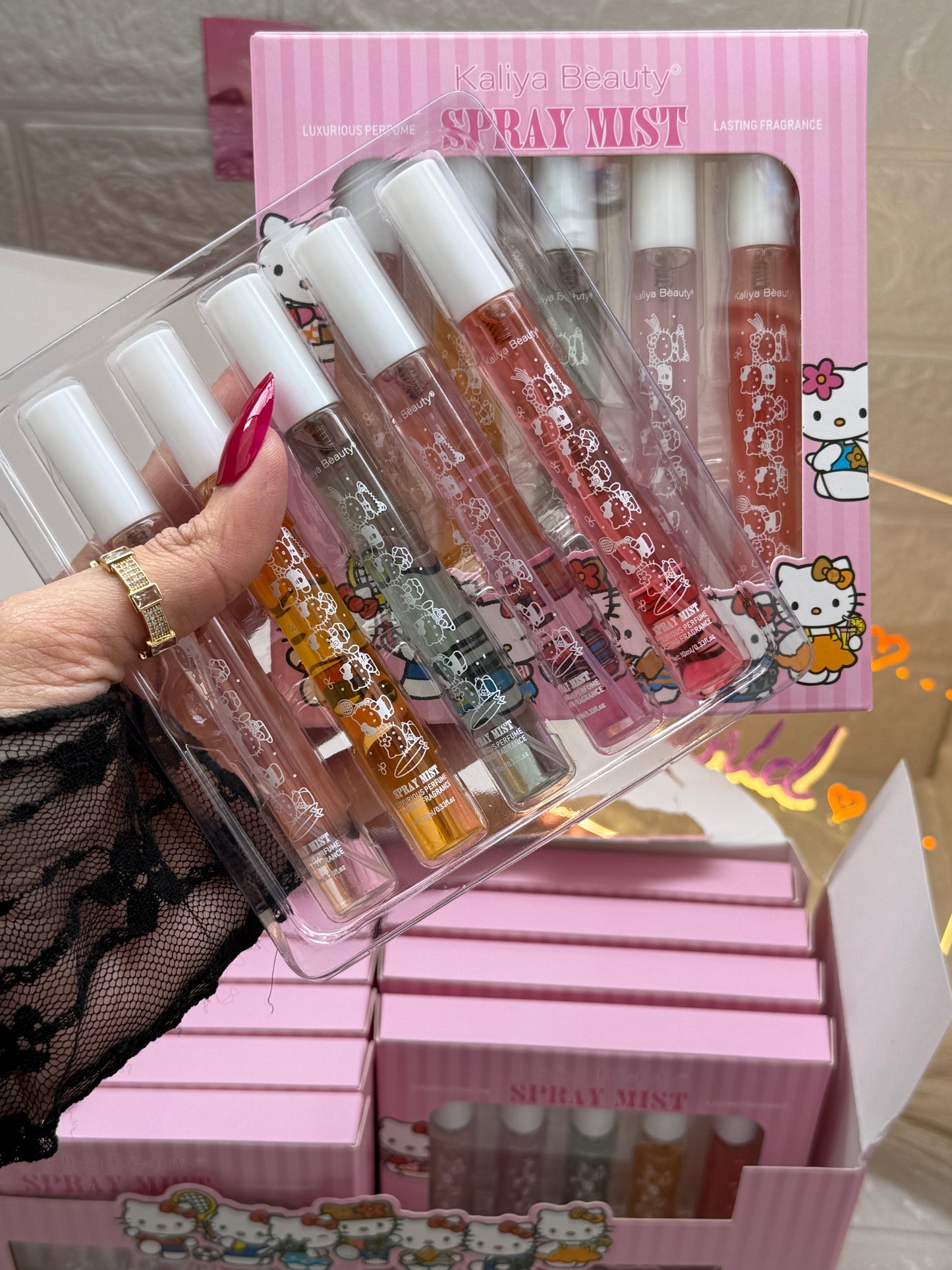 Hello kitty fragrance mist set