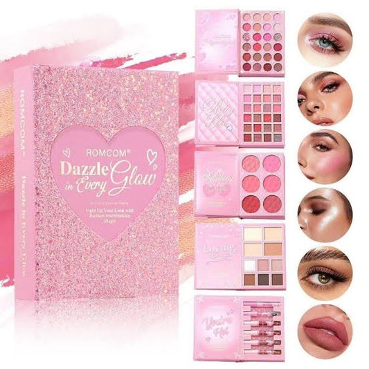 ROMCOM dazzle glow 8 in 1 palette