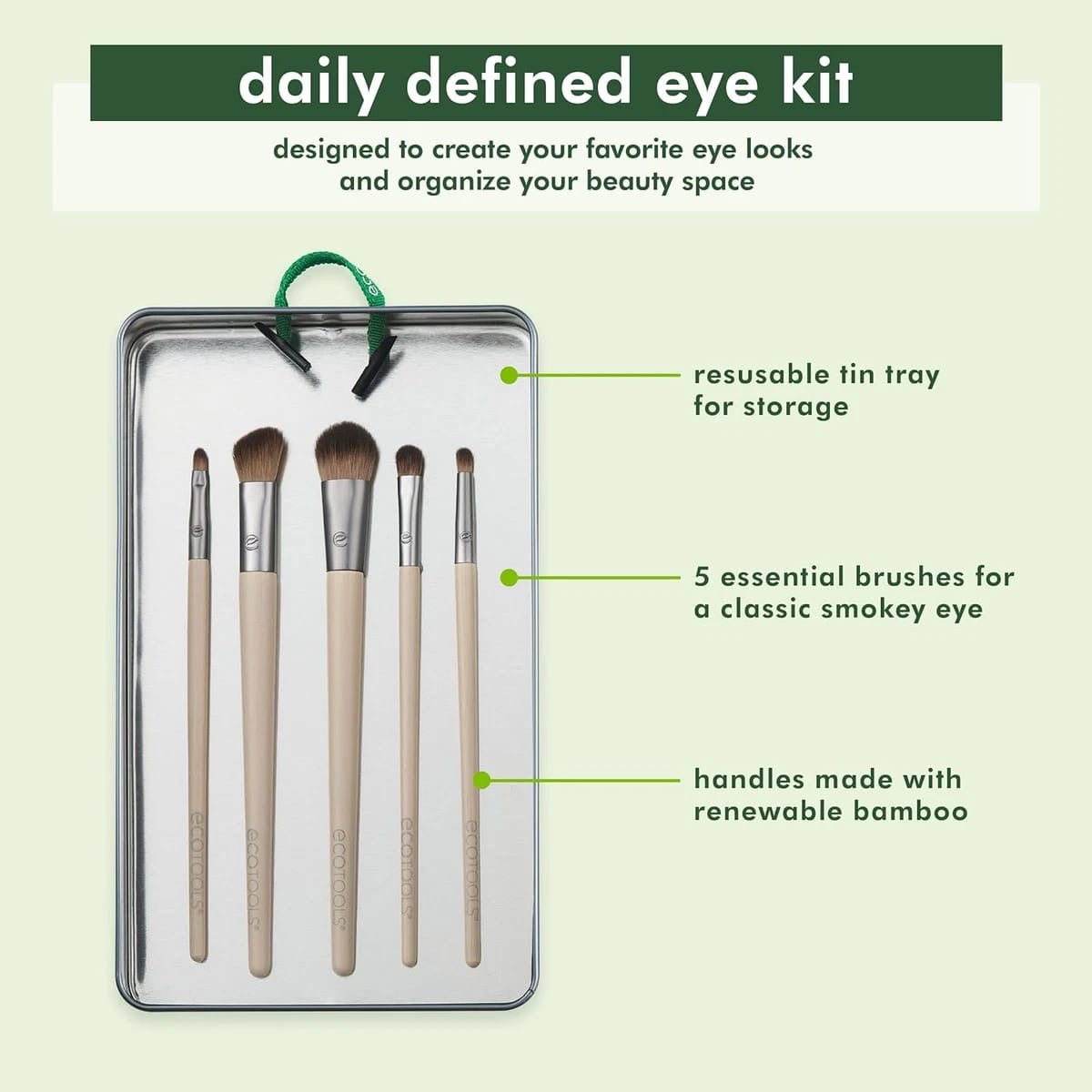 EcoTools Daily Defined Eye Brush Set. ποΈβ¨