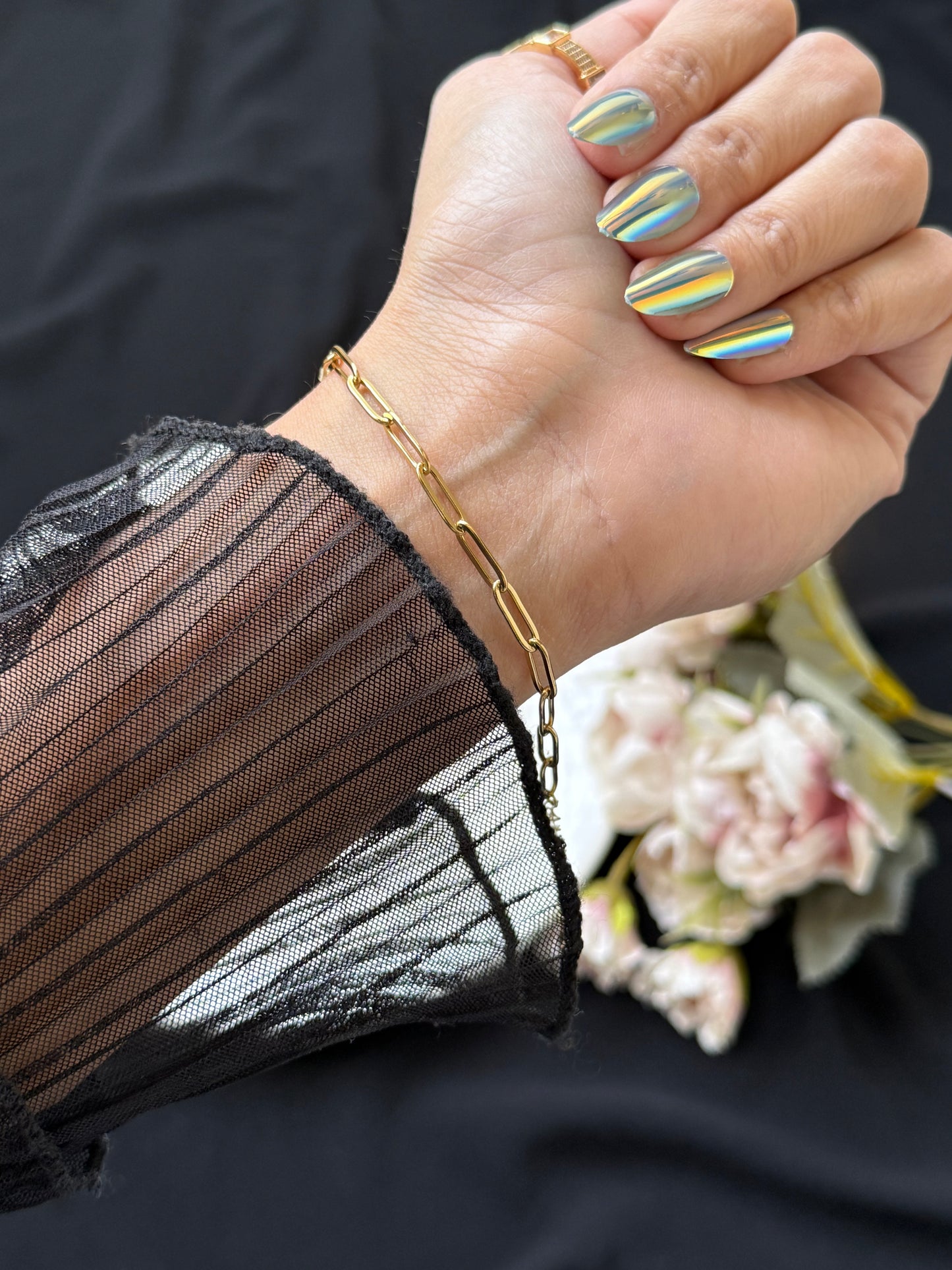 Paperclip bracelet