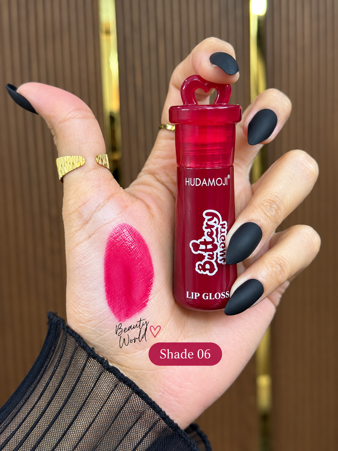 π HUDAMOJI BUTTERY SMOOTH LIP GLOSSES π