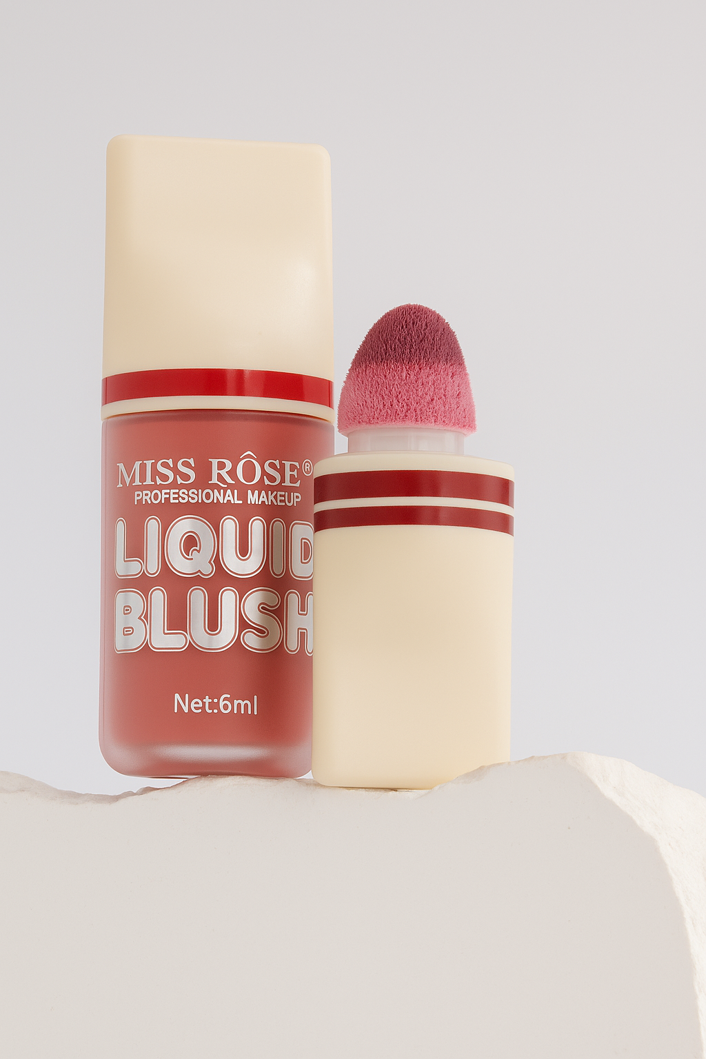Miss Rose Liquid Puff Blush – Natural Glow, Lightweight & Long-Lasting Formula