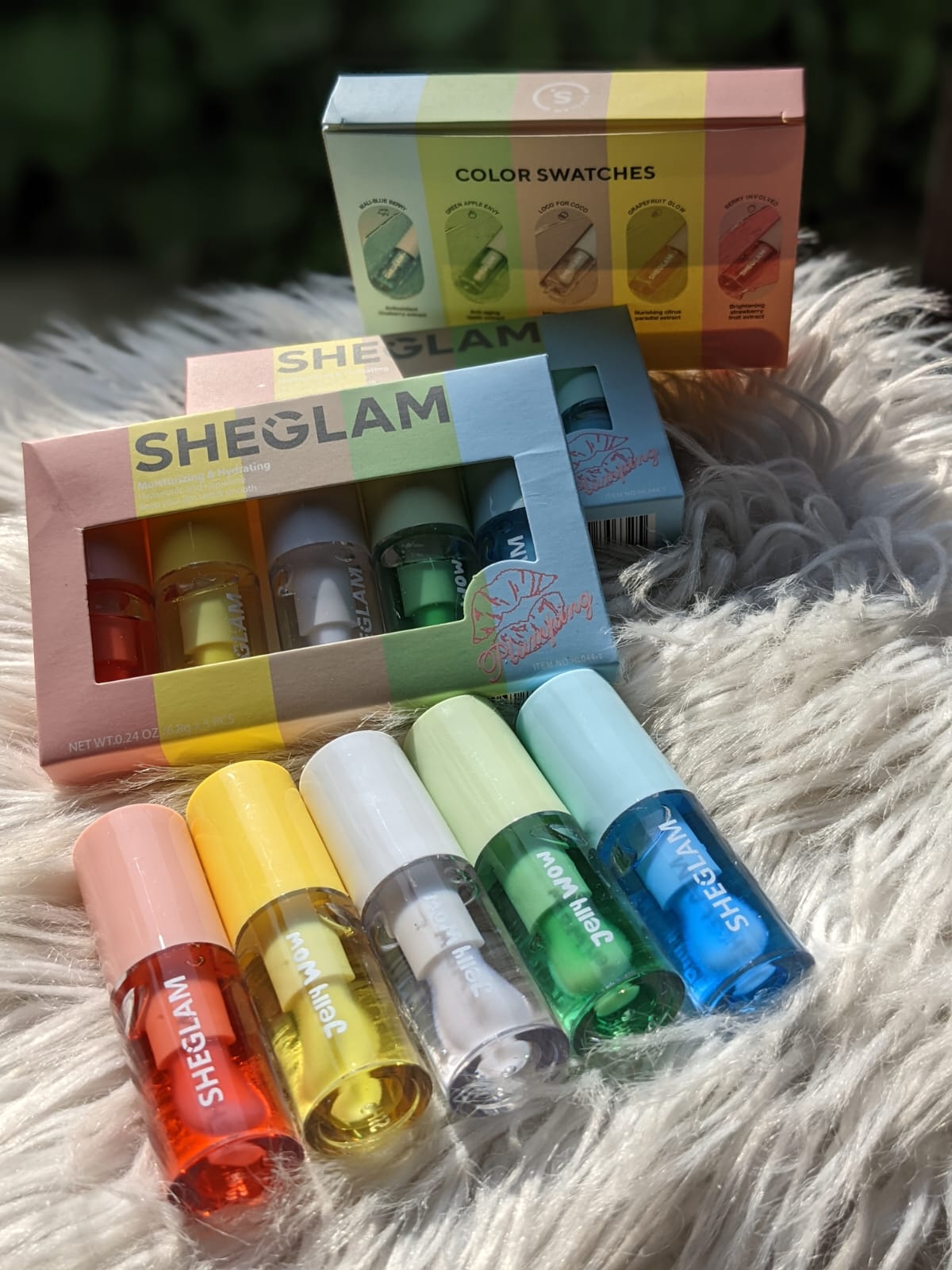 Sheglam Jelly Wow Hydrating Lip Oil For Juicy Lips set