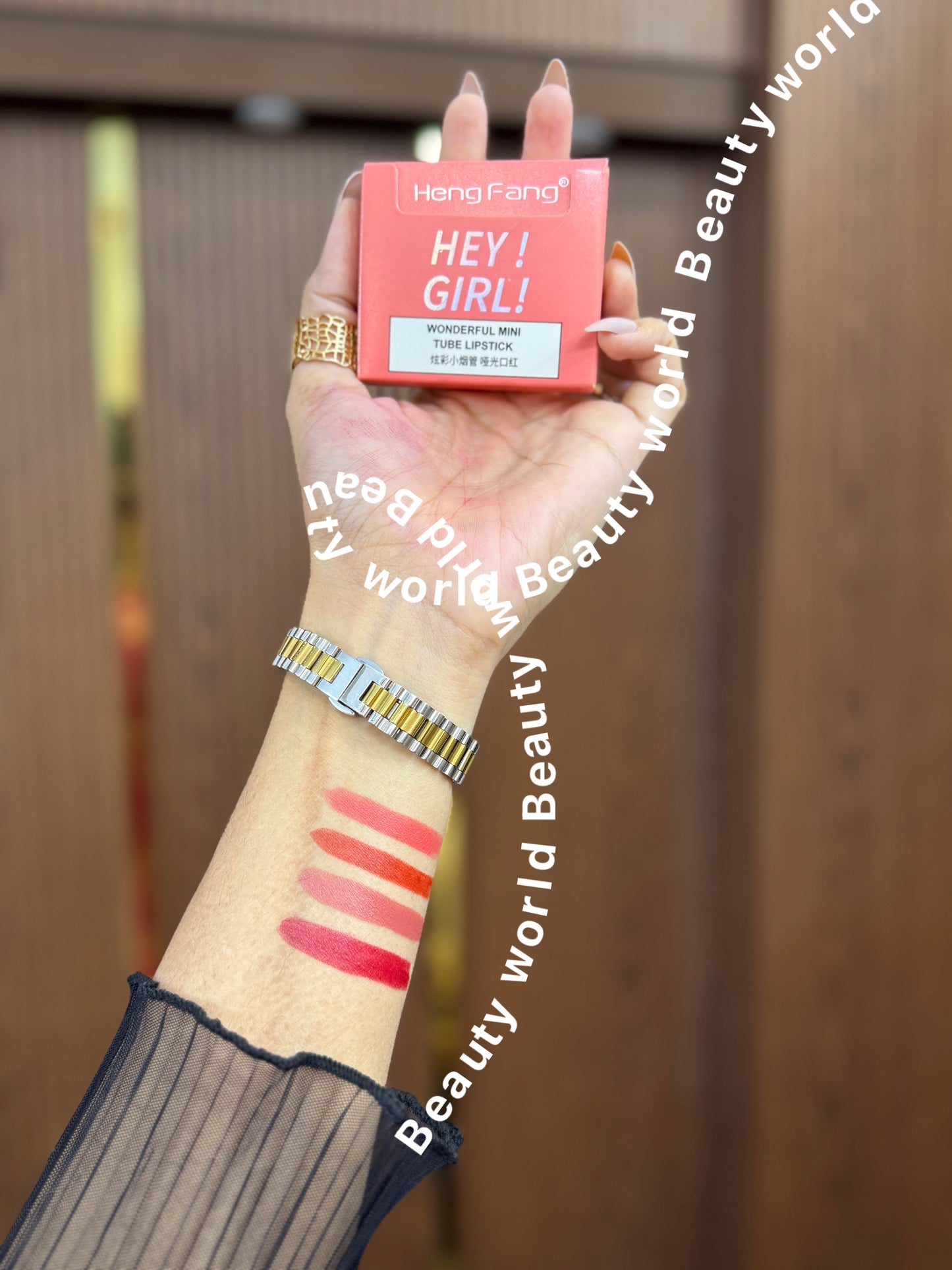 Hengfeng Tube Lipstick Set β Everyday Glam in 4 Shades π