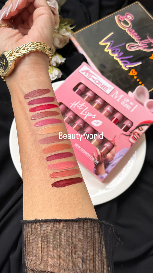 KS One 12-Piece Liquid Matte Lipstick Vault 💄