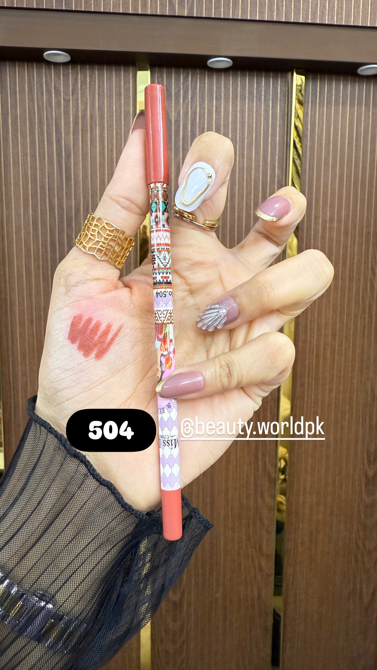 Miss Demi Highly Pigmented Smooth Matte Lip Liners
