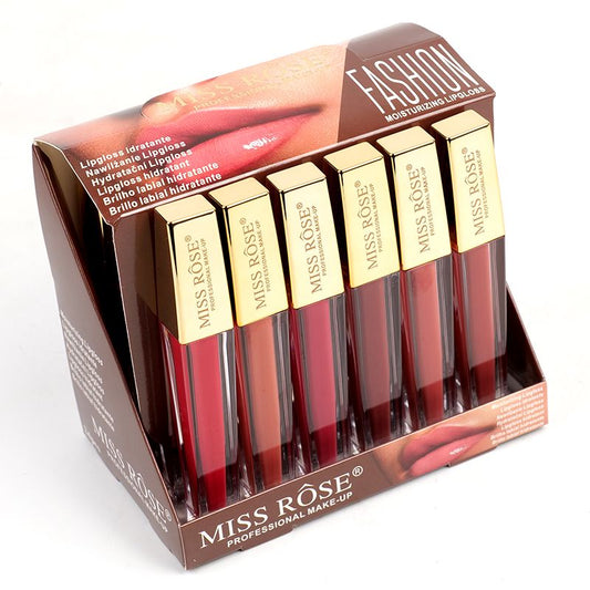 Miss Rose 3 PC Velvet Matte Lip Gloss Set – Hydrating & Moisturizing Lip Colors