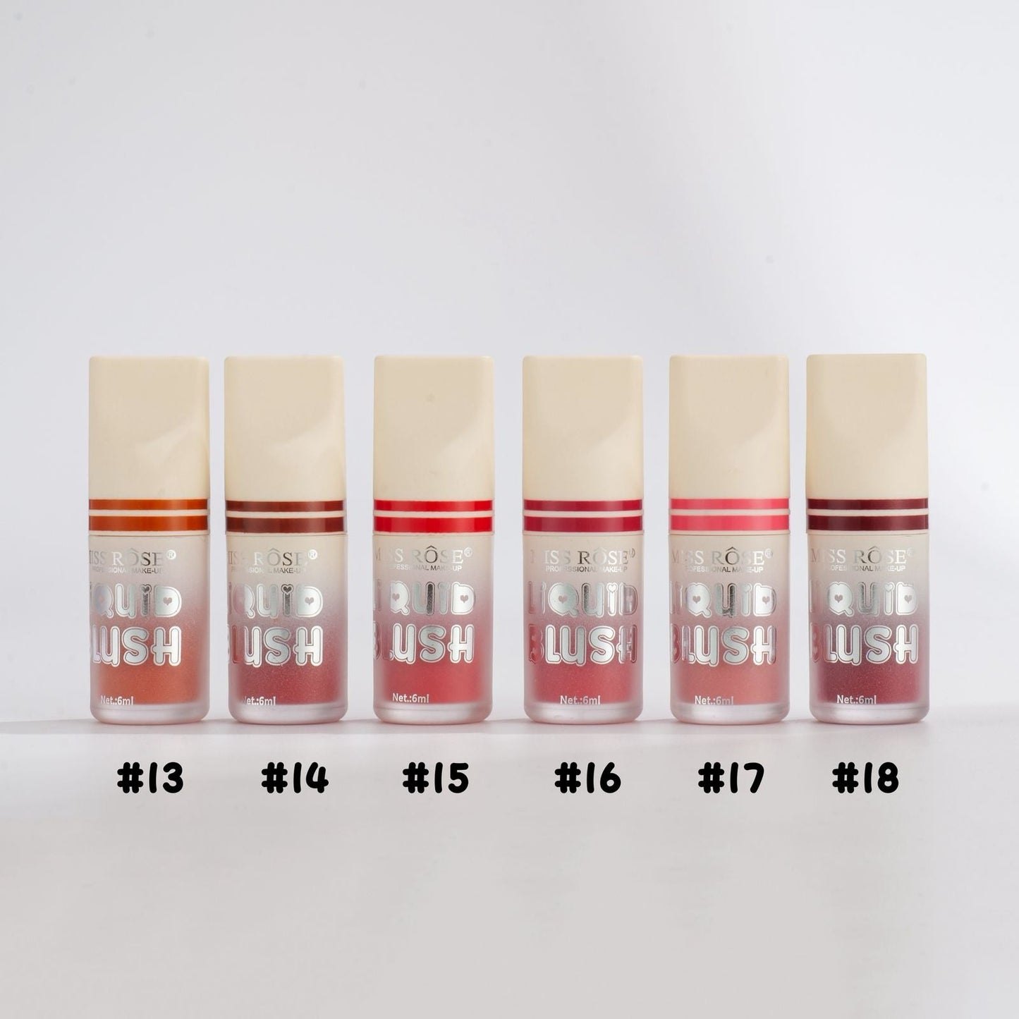 Miss Rose Liquid Puff Blush – Natural Glow, Lightweight & Long-Lasting Formula