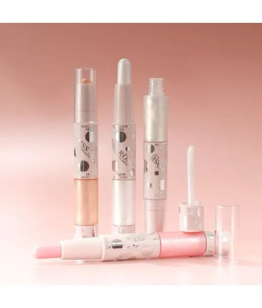 Miss Rose 2 in 1 Liquid & Stick Highlighter – Shimmer Glow