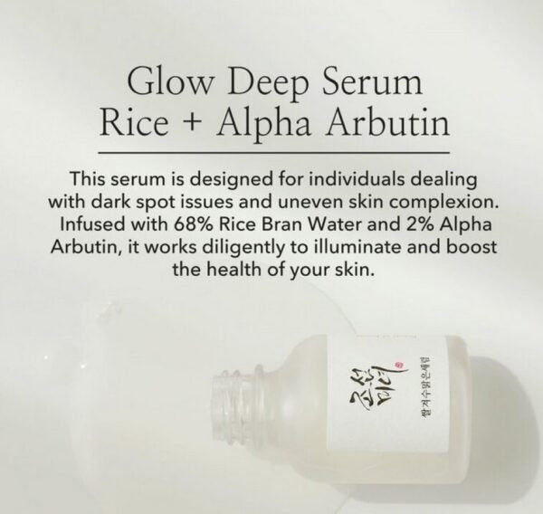 Glow Deep Serum Rice + Alpha Arbutin – 30 ml