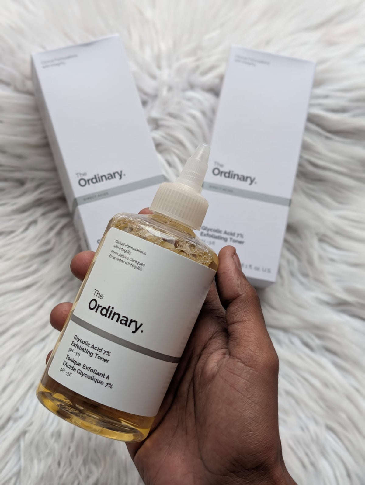 Original leftover The Ordinary Glycolic Acid 7% Exfoliating Toner - 240ml