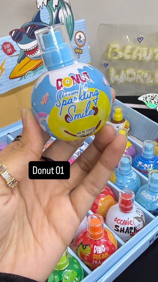 🍩 V.V. Love Bubbles Kids Perfume – Donut Collection 🍭