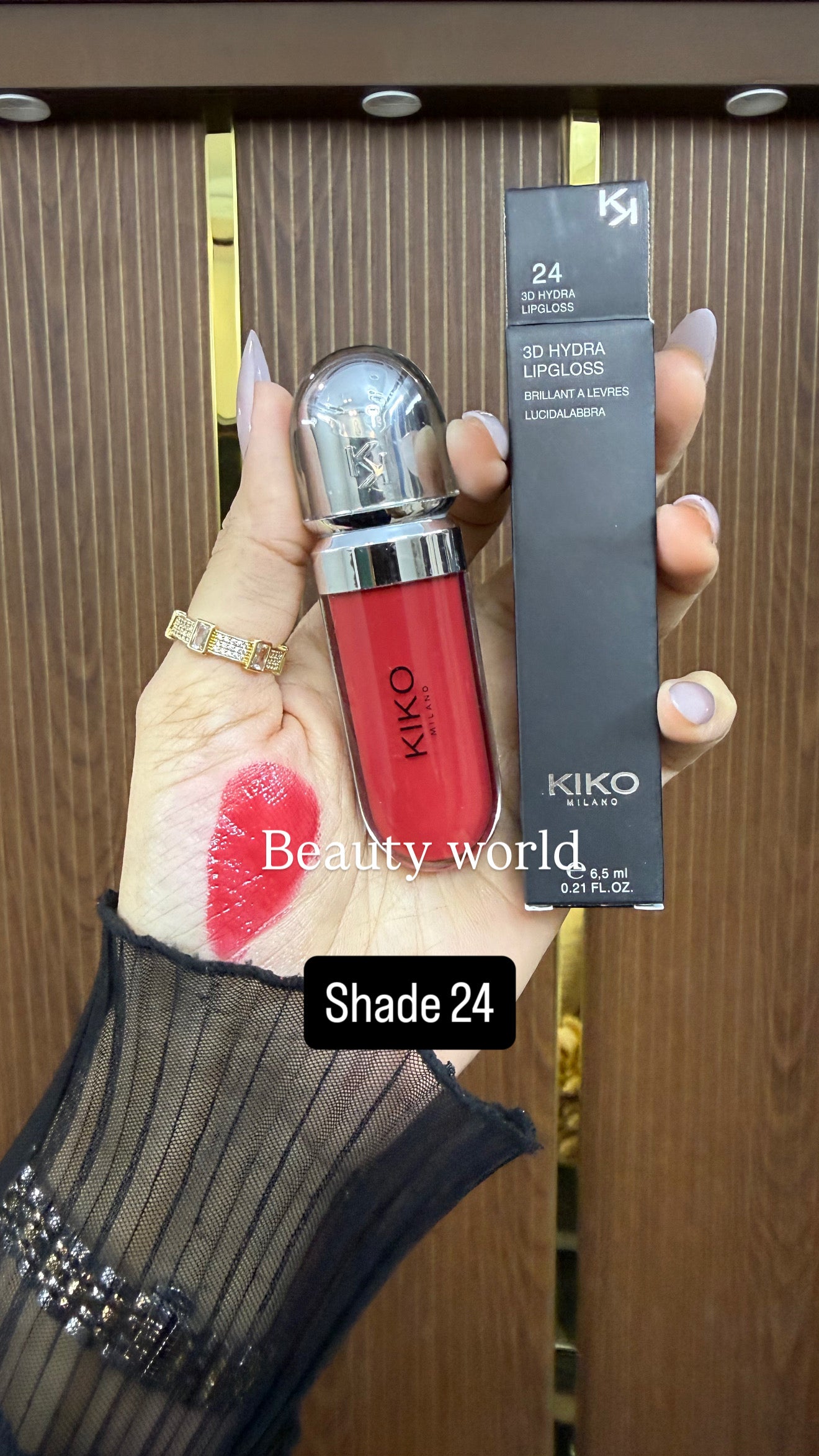 Original leftover kiko Milano 3D hydra glosses new