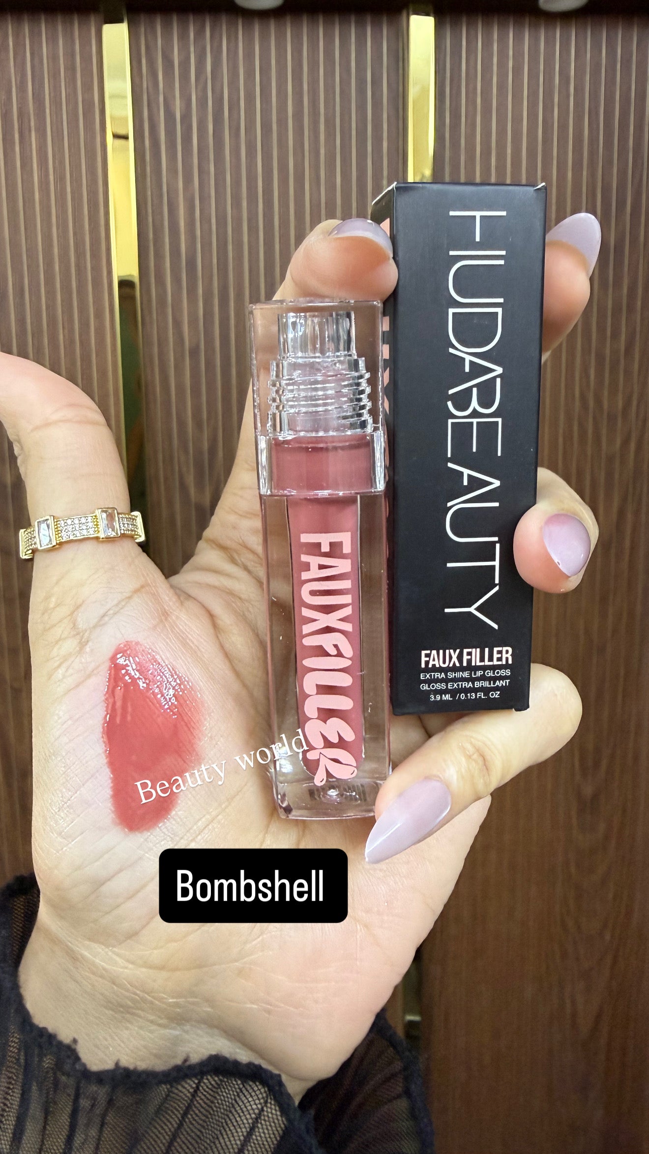 Original Leftover hudabeauty faux filler gloss