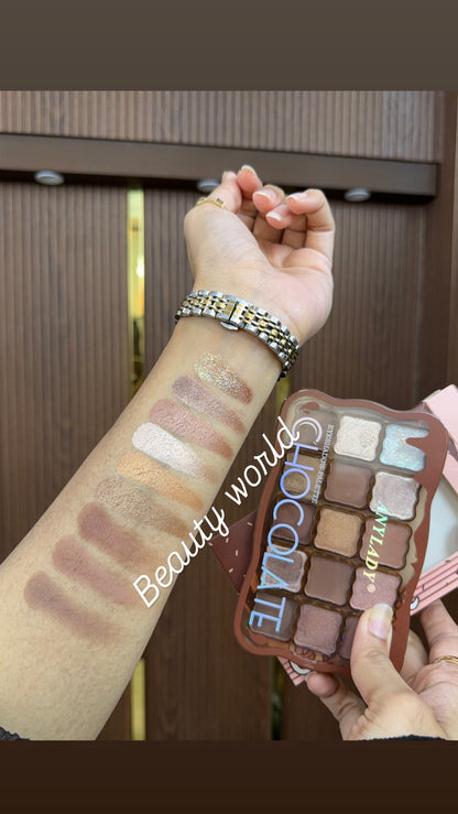 🍫 Sweeten Your Glam with the ANYLADY Chocolate Eyeshadow Palette! 🤎✨2