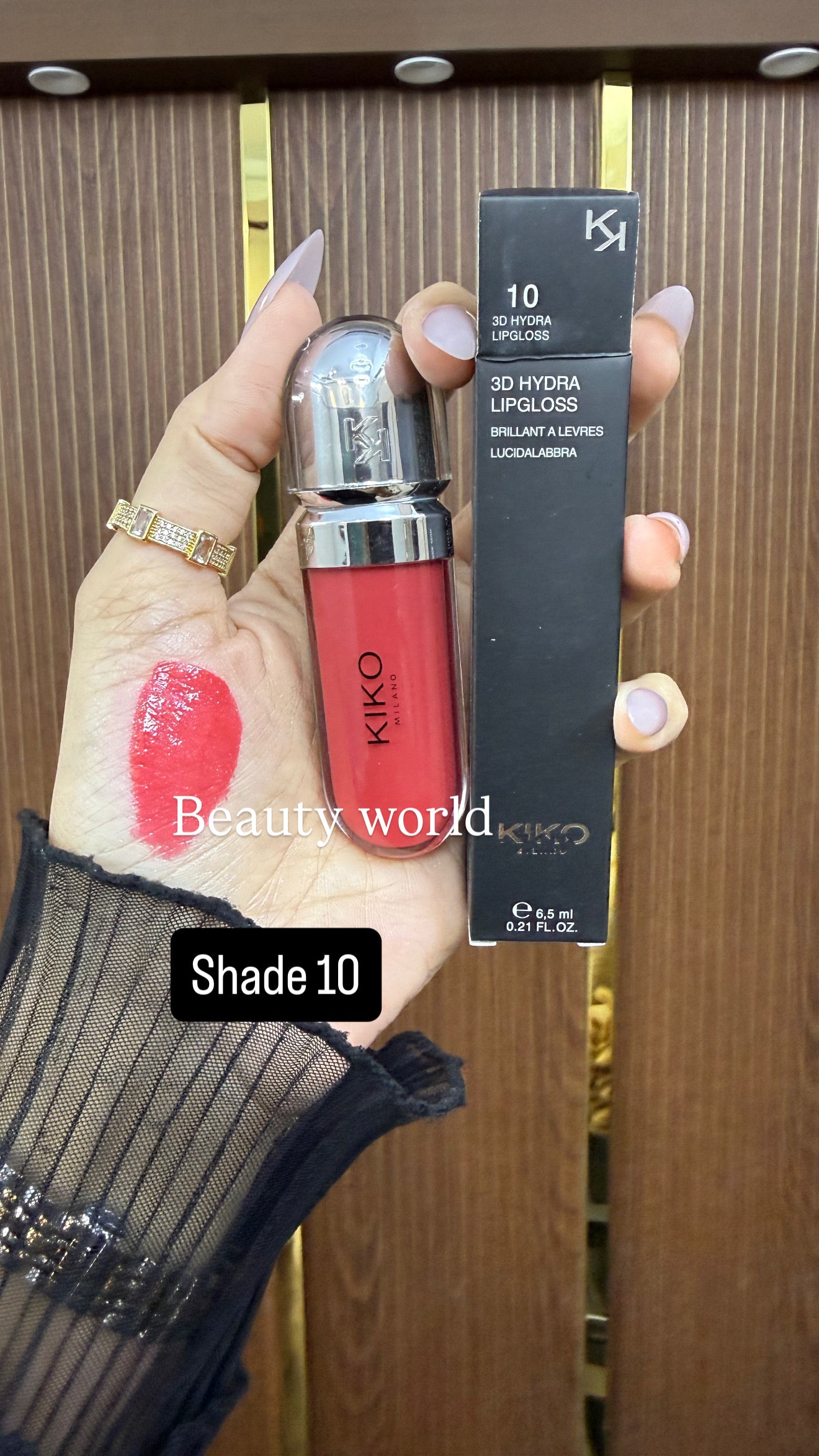 Original leftover kiko Milano 3D hydra glosses new