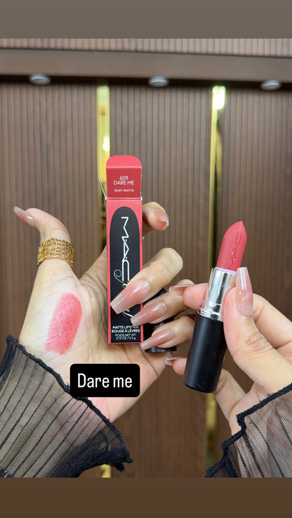 Original leftover MAC-style “MAC Cremesheen/Matte” lipsticks