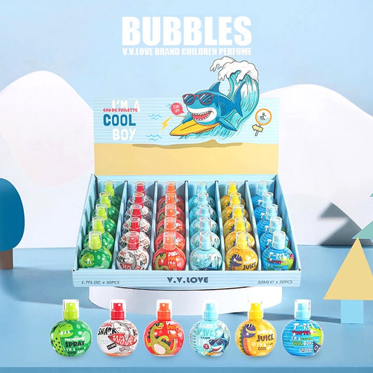 🫧 V.V. Love Bubbles Kids Perfume – Cool Boy Collection 🦈