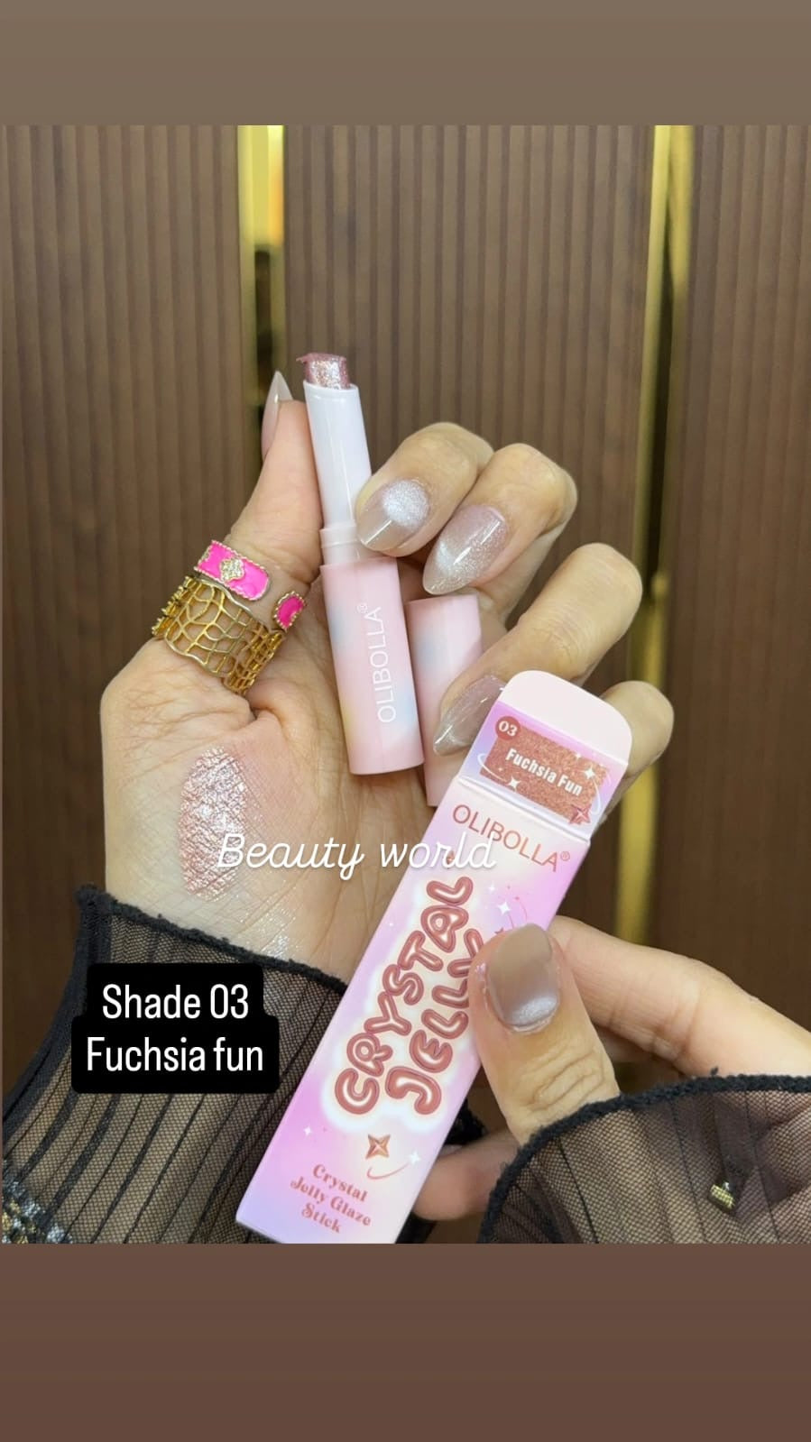 Olibolla Crystal Jelly Glaze Sticks ✨💎