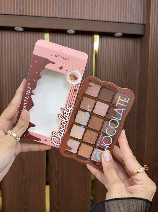 🍫 Sweeten Your Glam with the ANYLADY Chocolate Eyeshadow Palette! 🤎✨1