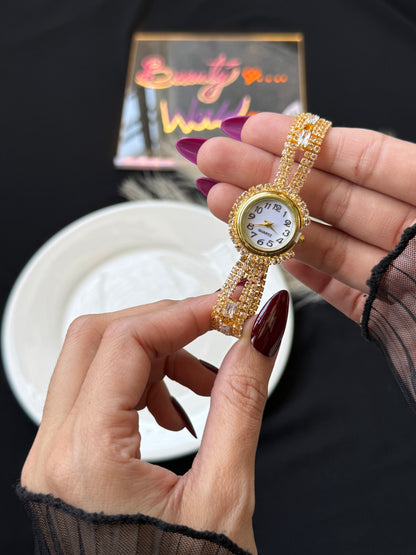 Stainless steel women’s watch
