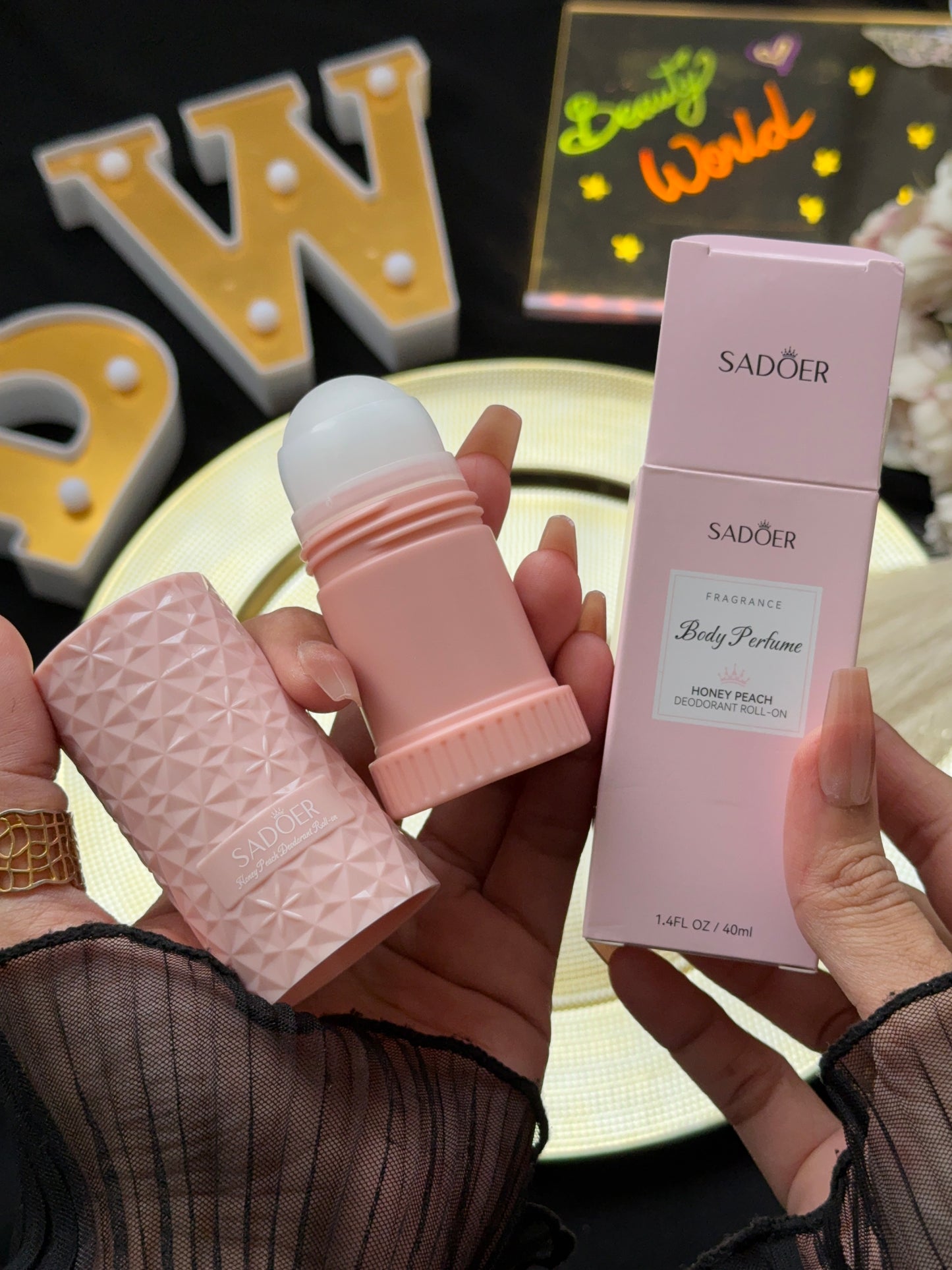 SADOER Body Perfume Deodorant Roll-Ons 🌸✨