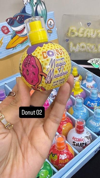 🍩 V.V. Love Bubbles Kids Perfume – Donut Collection 🍭