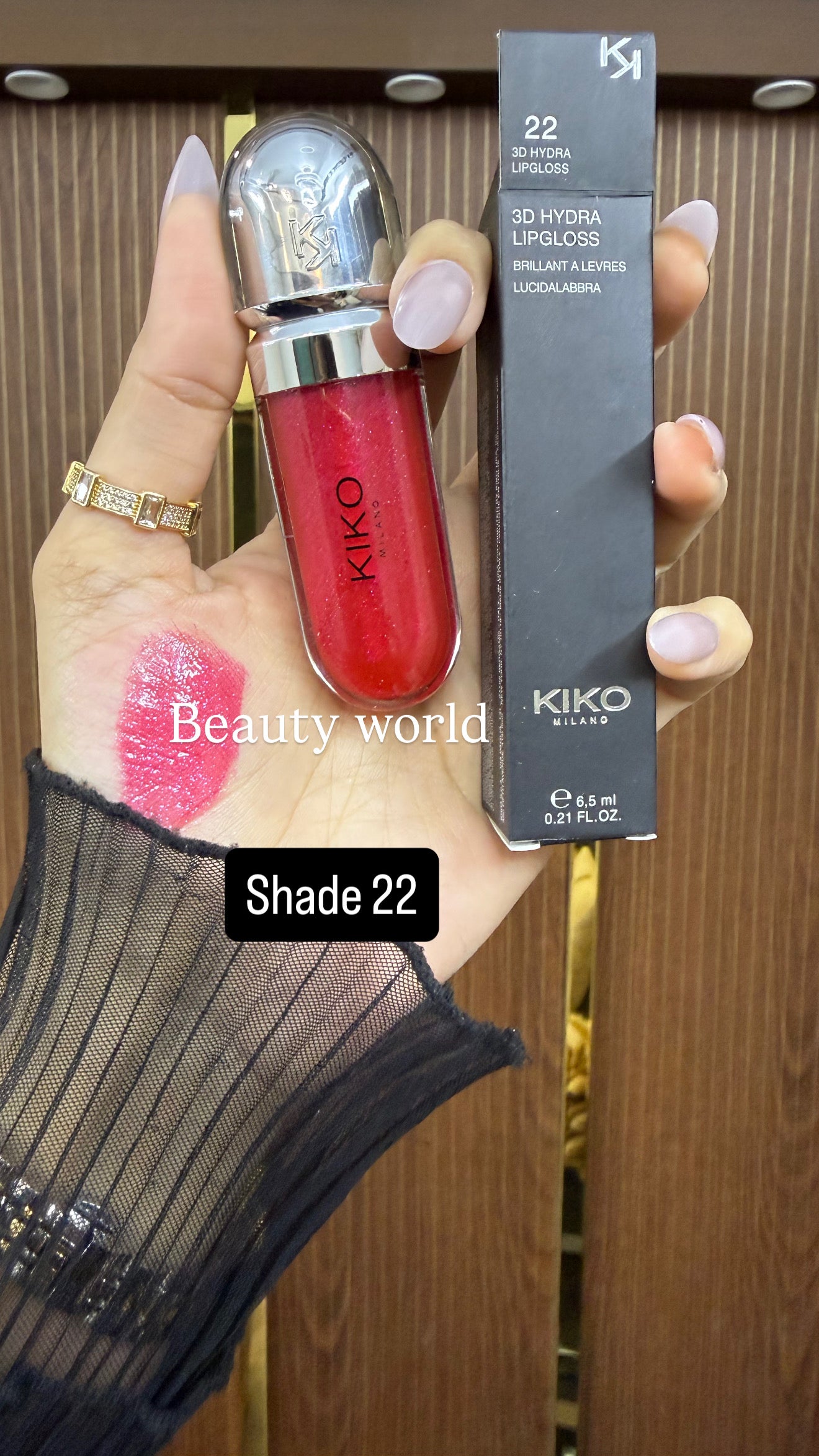 Original leftover kiko Milano 3D hydra glosses new