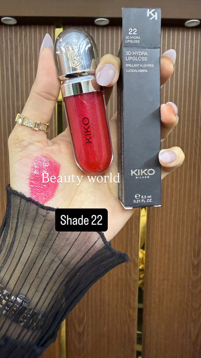 Original leftover kiko Milano 3D hydra glosses new
