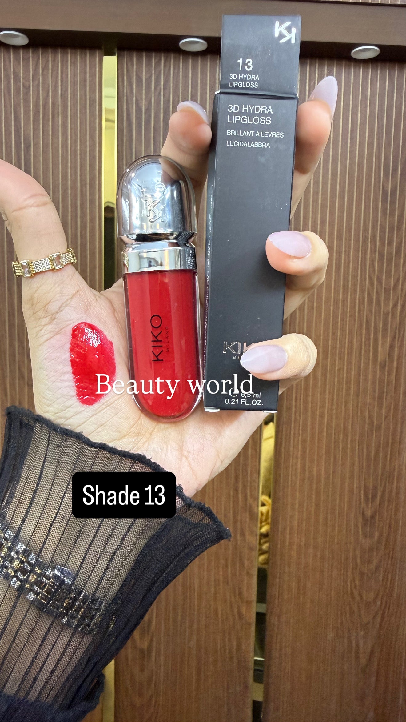 Original leftover kiko Milano 3D hydra glosses new