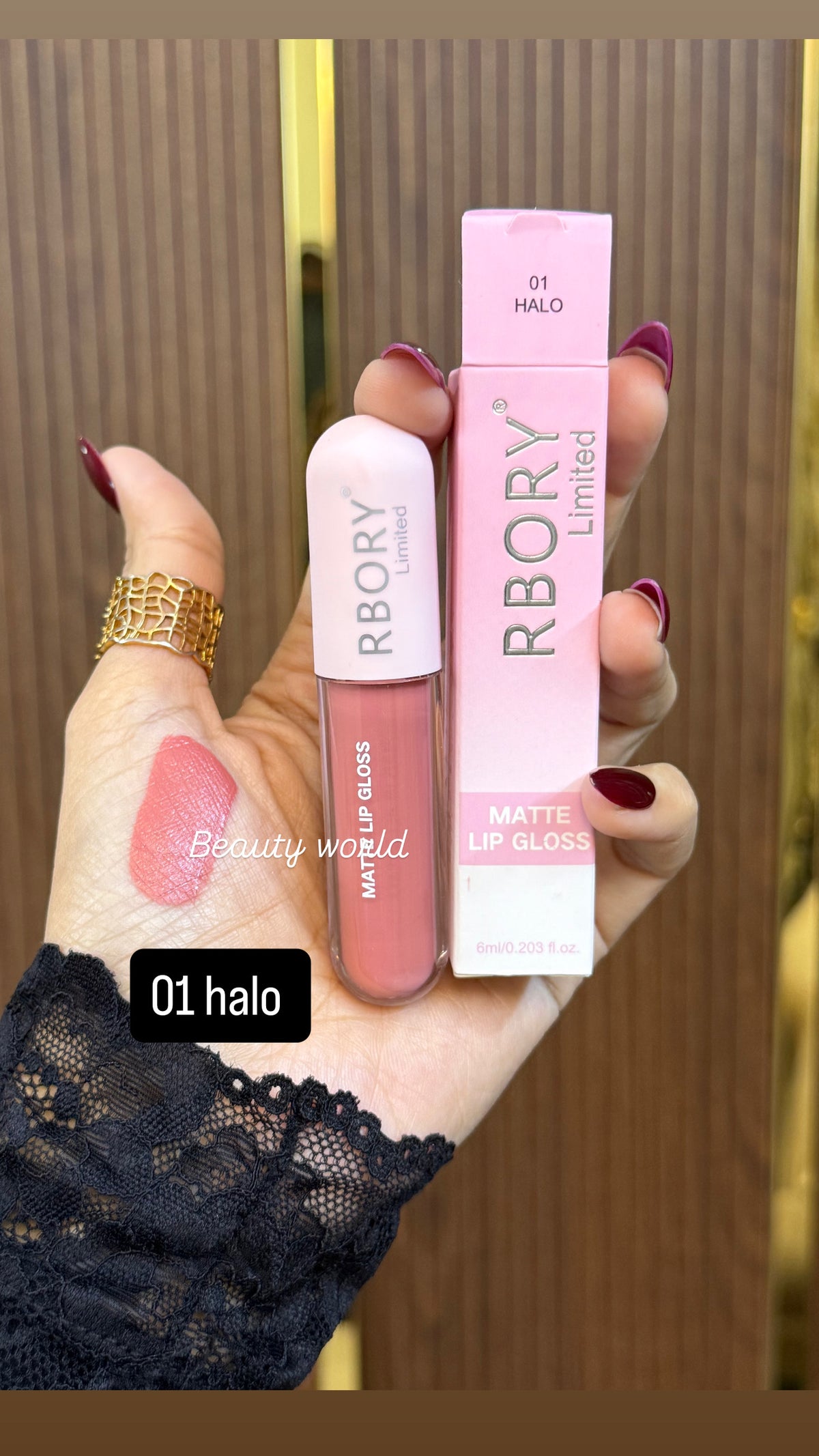 💋 RBORY MATTE LIP GLOSS — ALL 12 SHADES 💋