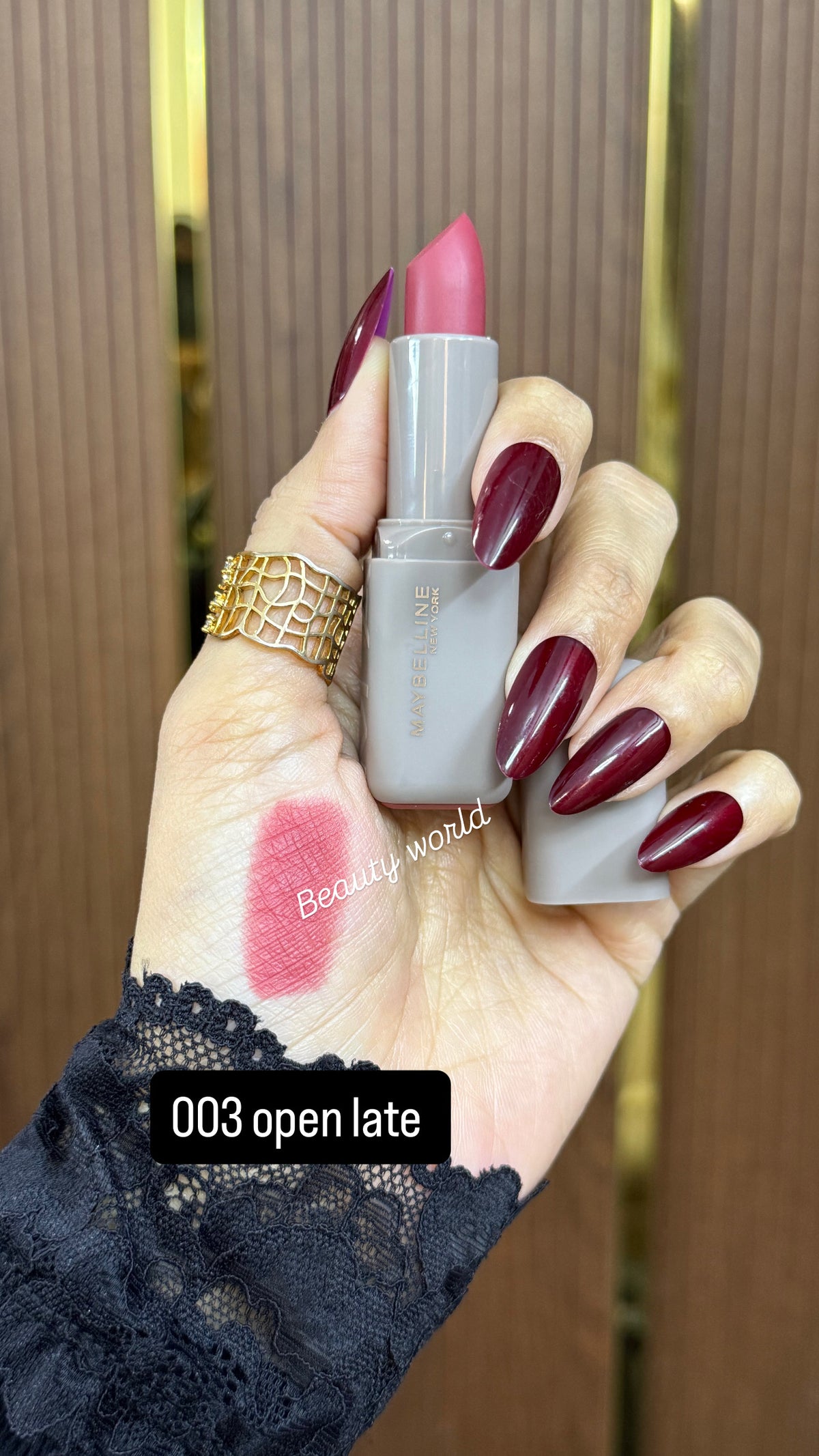 Original leftover Maybelline serum matte lipsticks