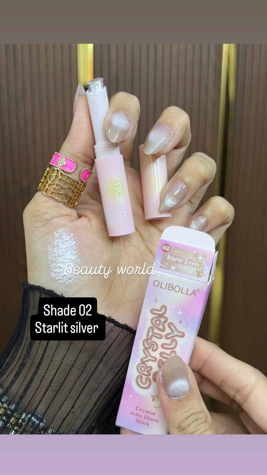 Olibolla Crystal Jelly Glaze Sticks ✨💎