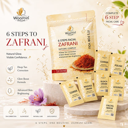 Woomin 6 steps trial facial kit