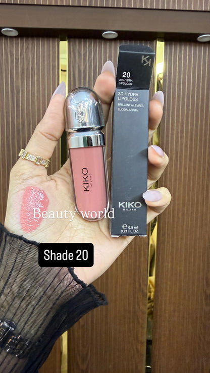 Original leftover kiko Milano 3D hydra glosses new