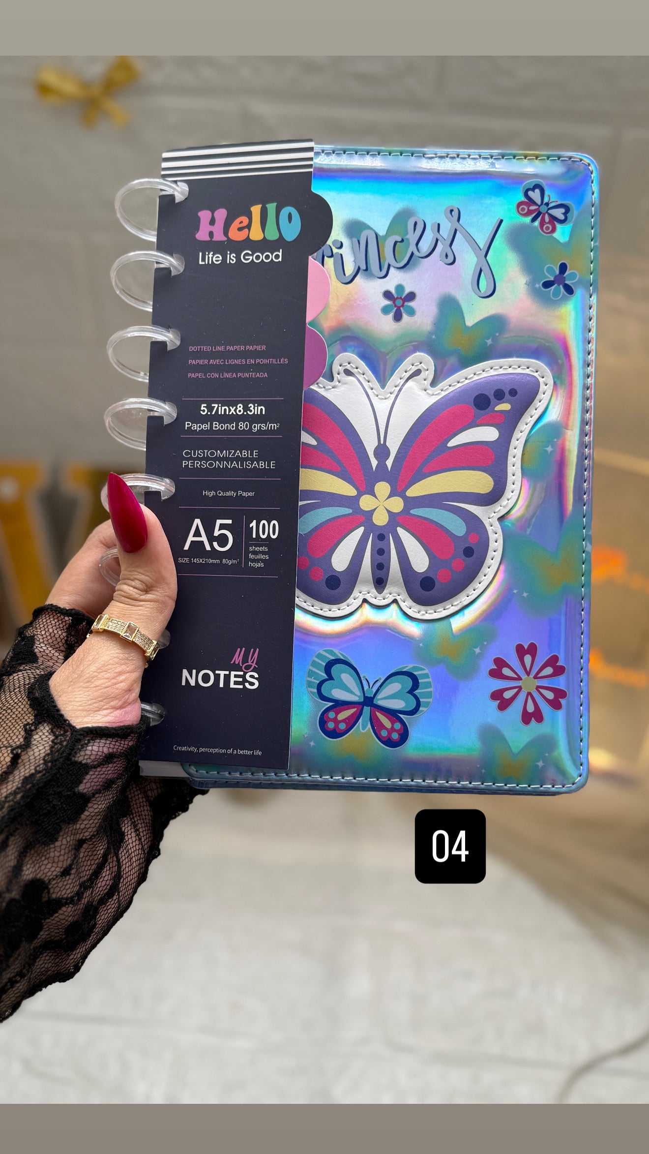 My spiral notebook