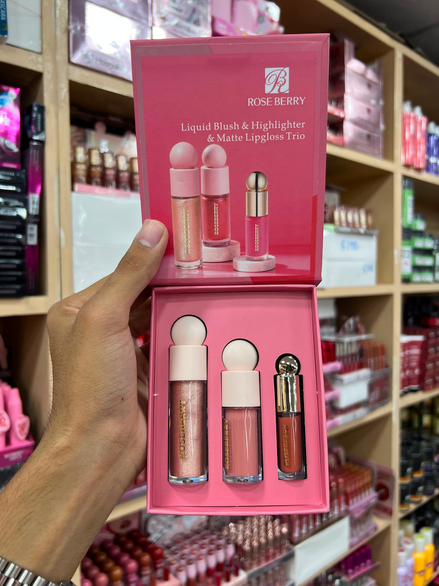 ✨💗 ROSE BERRY GLOW TRIO 💗✨