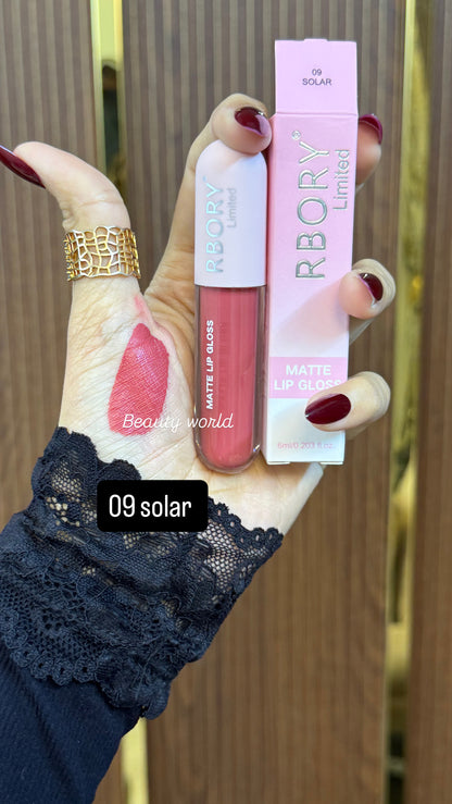 💋 RBORY MATTE LIP GLOSS — ALL 12 SHADES 💋