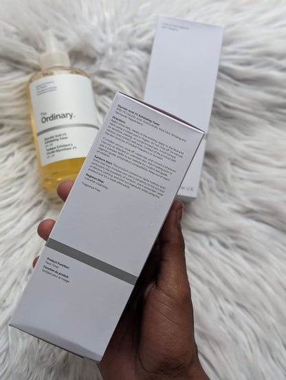 Original leftover The Ordinary Glycolic Acid 7% Exfoliating Toner - 240ml