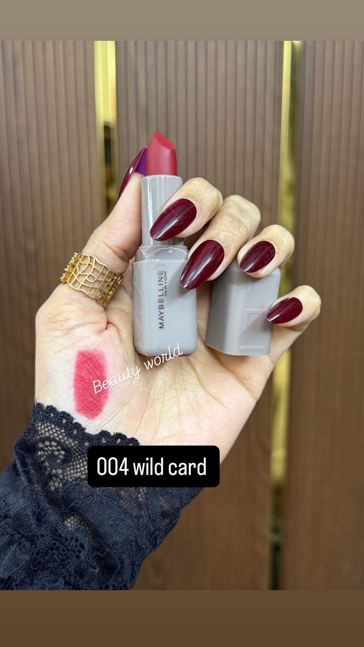 Original leftover Maybelline serum matte lipsticks