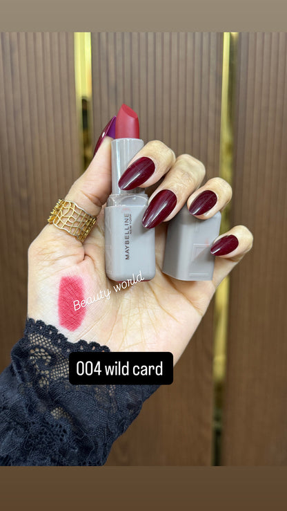 Original leftover Maybelline serum matte lipsticks