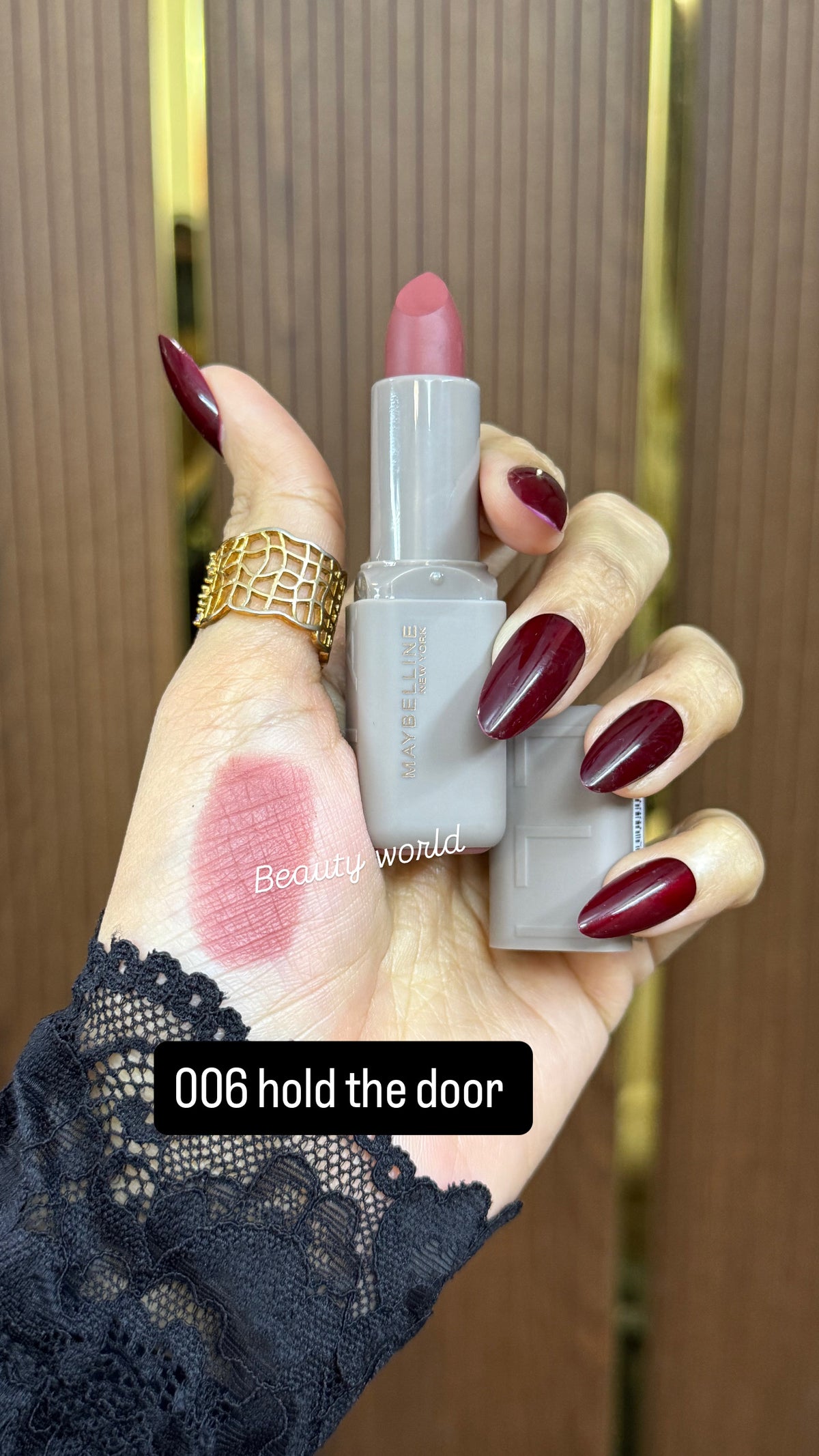 Original leftover Maybelline serum matte lipsticks