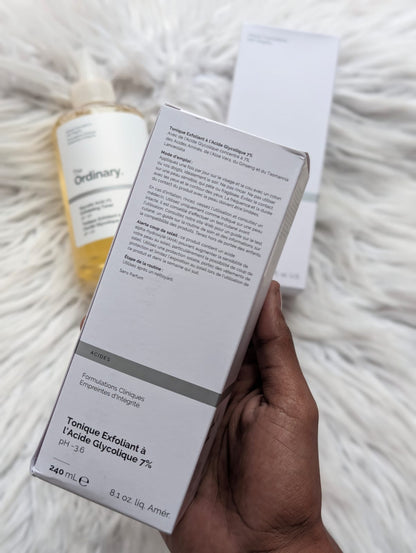 Original leftover The Ordinary Glycolic Acid 7% Exfoliating Toner - 240ml