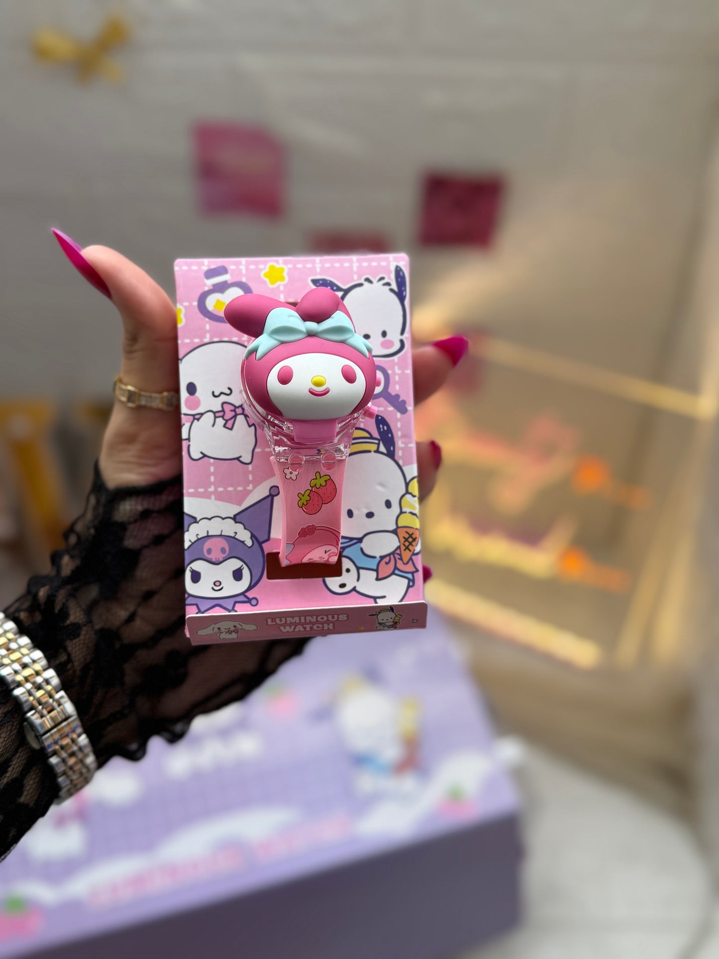 Kids 3D led watch