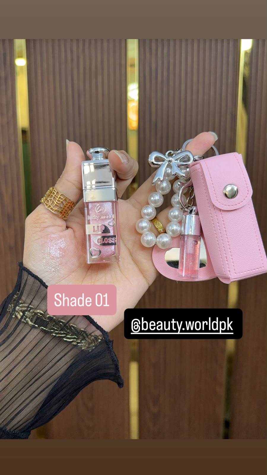 4 in 1 cute lipgloss set