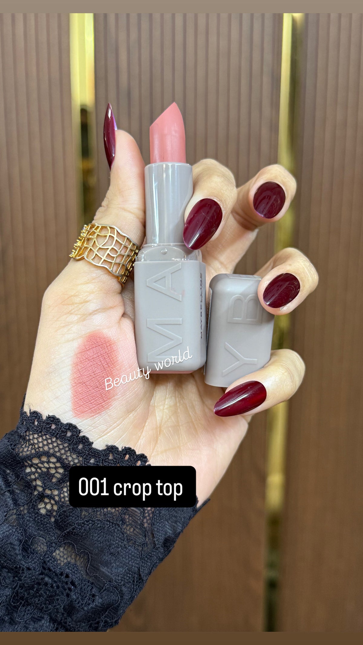 Original leftover Maybelline serum matte lipsticks