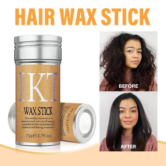 Ikt hair wax stick for sleek and frizz free look