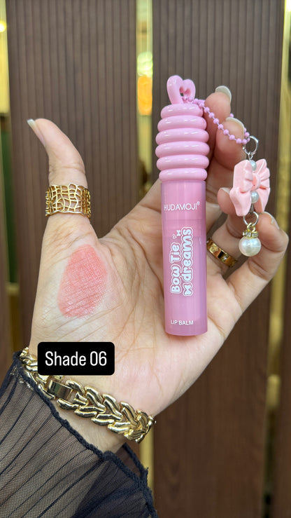 🎀✨ Hudamouji BOW TIE DREAMS LIP BALM ✨🎀