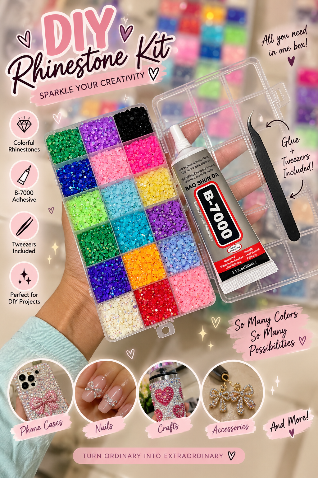 ✨ DIY BEDAZZLE KIT ✨